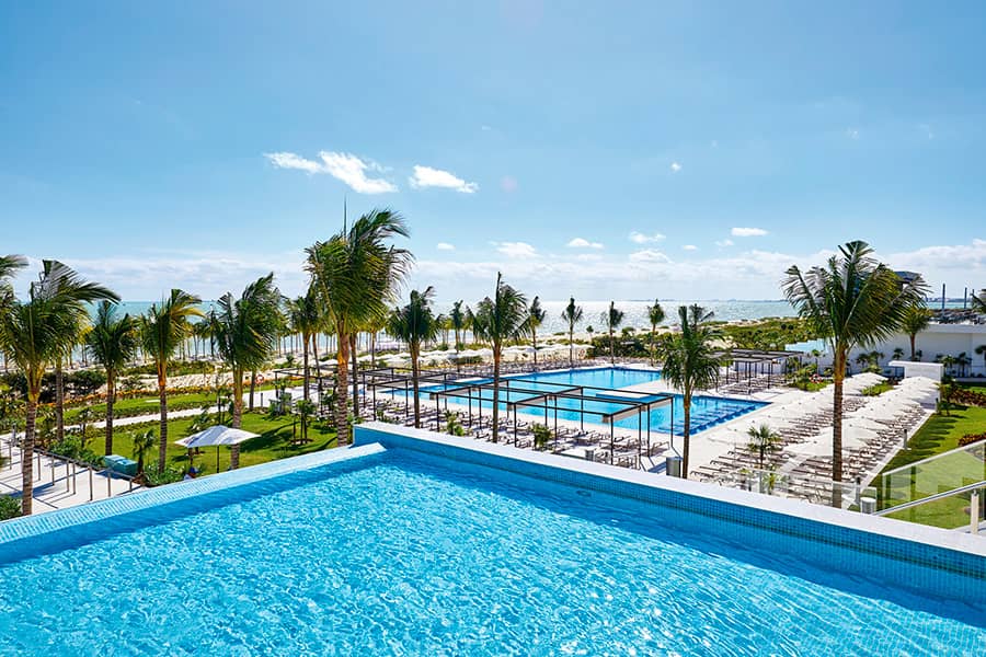 Hotel Riu Palace Costa Mujeres - Outdoor pool