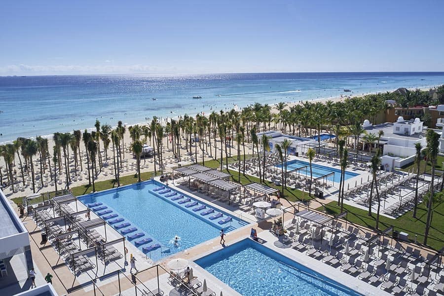 Hotel Riu Palace Riviera Maya - Outdoor pool