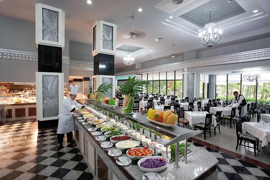 Hotel Riu Caribe - Restaurant