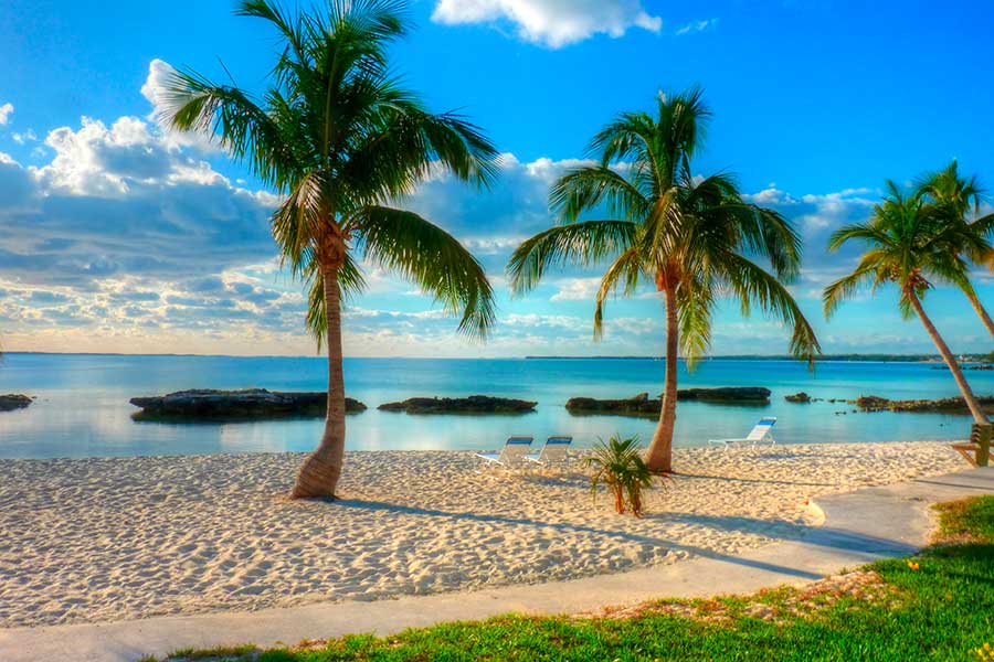 paradise beach bahamas